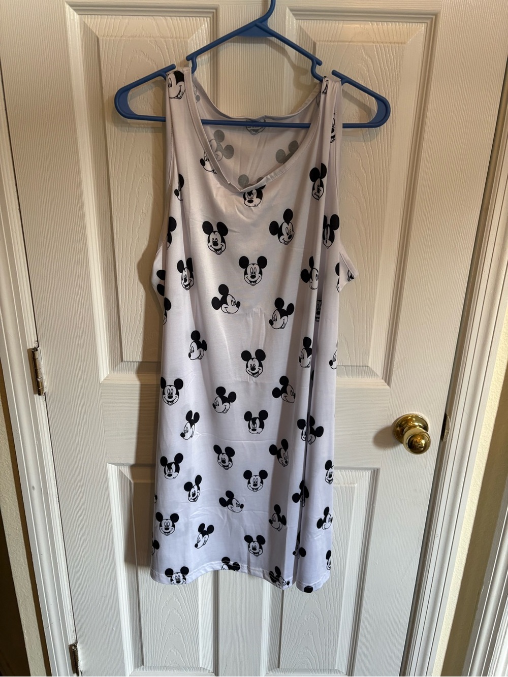 Mickey Mouse All Over Tank Dress Size XL!